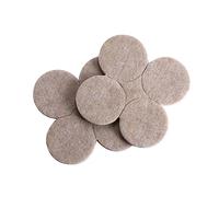 Vaguelly 8pezzi Cuscinetti Protettivi Per Pavimenti Rotondi in Da Protezione Per Mobili Come Tavoli e Sedie Riducono Attrito e Rumore Per Ceramica e Linoleum
