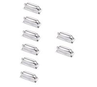 Vaguelly 8pezzi Ganci Per Rullante Set Da Connettori Doppia Estremità Per Batteria Facili Da Installare e Resistenti Per Rullanti e Grandi Tamburi Sostituzione Per Parti Usurate