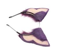Vaguelly Accessori Per Per Ragazze Orecchie Cosplay Orecchio Signore Halloween Fasce Per Da Donna Fasce Per La Testa Riccio Gruppo Musicale Viola,porpora Peluche
