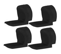 Vaguelly Accessorio per Clarinetto 4 Pezzi Poggiapollice in Silicone Nero per Ridurre Fastidio e Facilitare Suono Durante Esecuzioni in Posizione Verticale o Camminando