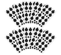 Vaguelly Adesivi per Coperture Fotocamera 10 Fogli Carta Oscurante Autoadesiva Compatibili Vari Dispositivi Elettronici per Uso in Cinema e Ufficio