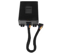 Vaguelly Amplificatore Auto Digitale a Quattro Vie 12v in Metallo Nero | Uscita Indipendente per Ogni Via, Migliora la Separazione Sonora, Riduce il Rumore di Fondo, Input 12v