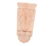 Vaguelly Applique in Intagliato per Decorazione Mensola in Decorativa Squisiti Finitura per Mobili e Armadi 10x20cm Design Raffinato e Artistico