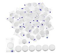 Vaguelly Asciugamani Compressi Monouso in Cotone 100 Pezzi Mini Tascabili Resistenti Per Casa Viaggio Campeggio Picnic