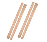 Vaguelly Bacchette Taiko in Legno 4 Pezzi per Batteria Strumento Musicale Adatte per Pratica, Concerti e Marching Bands