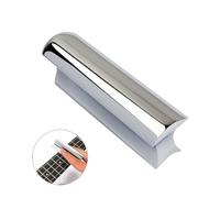 Vaguelly Barra Del Tono Della Chitarra Diapositive Accessorio Per Chitarra Silenzioso Chitarra Lap Steel Solido Scivolato Strumento Slide Per Chitarra Inossidabile Coperture Asta Silver