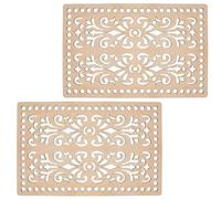 Vaguelly Base per Borsa in Legno Rettangolare 2 Pezzi per DIY, Resistente e Protettiva, per Borse all Uncinetto e Creazioni Artigianali
