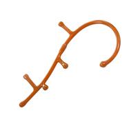 Vaguelly Bastone da Massaggio la Schiena in Pp Durevole, Stick Anti-affaticamento Design Ergonomico e Manico, Strumento per Massaggi a Punti di Agopuntura, Rilassamento Muscolare