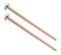 Vaguelly Battenti per Percussioni con Testa in Metallo per Xilofono Accessori per Strumenti Musicali Mazza di Ricambio per Carillon Bacchette per Glockenspiel con Design Compatto e Pratico
