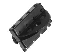 Vaguelly Bloccacorde in Ottone Per Chitarra Elettrica Dado Bloccaggio Precisione Anti-slip Post Nut Compatibile Con Vari Modelli Facile Installazione Nero