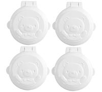 Vaguelly Blocco Di Sicurezza Per Ragazzo Ragazza Copertura Protettiva Pulsanti Avvio Bianca, Facile Da Installare, Adesivo Resistente, Protezione Pulsanti Tastiera Per Ragazzo Ragazza, Set 4 Pezzi