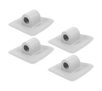Vaguelly Boat Engine Support, Canoe Motor Mount, PVC, 4 Pezzi, Fori 2 cm, Montaggio Facile per Competizioni Acquatiche