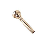 Vaguelly Bocchino Per Tromba Professionale Metallo Placcato Oro Design Unico Suono e Fluido Per Musicisti Esperti e Principianti