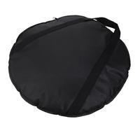Vaguelly Borsa Porta Strumenti Rotonda Oxford Resistente Tasca Interna e Maniglia, Custodia Pratica per Batteria e Accessori Musicali