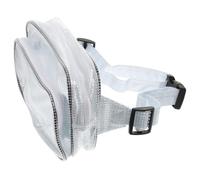 Vaguelly Borsa Trasparente in PVC Resistente Antistatica Marsupio Unisex da Cintura per Outdoor per Sport Corsa e Viaggi Tasca Organizer per Oggetti