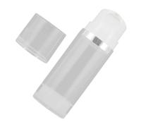 Vaguelly Bottiglie Viaggio Trasparenti Abs con Pompa Perdita Dispenser Ricaricabile per Lozioni Shampoo e Saponi Liquidi per Viaggi Palestra e Business Trip