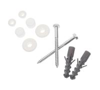 Vaguelly Bulloni per Serbatoio Wc con Guarnizione Fissaggi Resistenti e Autobloccanti per Installazione Facile e Stabile Compatibile con Vari Modelli Water Accessori Bagno Durevoli