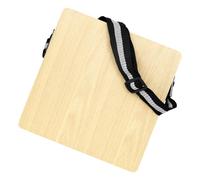 Vaguelly Cajon Drum Portatile Legno Di Frassino Per Viaggi Strumento Musicale Compatto Con Tracolla Per Senso Ritmico Dei e Adulti