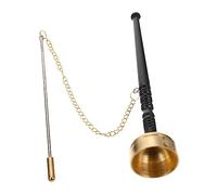 Vaguelly Campanello Rituale in Rame Yin Qing Gong Strumento Musicale Buddista Per La Meditazione