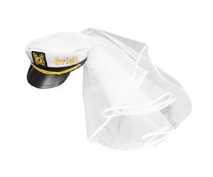 Vaguelly Cappello Bride per Wedding Party, Accessorio Semplice e Affascinante per Migliorare L'acconciatura della Sposa