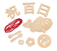 Vaguelly Cartello in Legno Per Ragazzo Ragazza, Schede Di Traguardo Dei Cento Giorni Resistenti e Sicure, Accessorio Fotografico Per Foto Commemorative Di Crescita, Set Decorativo Per Shower