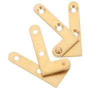 Vaguelly Cerniere per Porte Pivotanti Nascoste in Rame Set da 4 Pezzi Cerniere a Perno su e Giù per Porte in Legno Vetro e Metallo ad Uso Gravoso Accessori per Armadi e Finestre