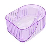 Vaguelly Ciotola Per Ammollo Per Manicure Solvente Per Immersione in Polvere Ciotola Per L'ammollo Delle Unghie Riscaldata Ciotole Per Manicure Spingi Cuticole Viola,porpora Plastica