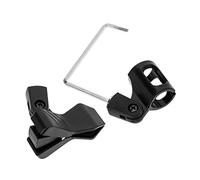 Vaguelly Clip per Microfono per Sax in Abs e Ferro, Portamicrofono Pratico e Portatile, Set da Compatibile Microfoni Wireless e Cavo