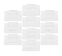 Vaguelly Clip per Tappetini Auto 10pezzi in Plastico Fissaggio Antiscivolo Facile da Pulire Design Smontabile per Interni Auto e Tappeti del Bagagliaio