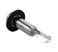 Vaguelly Connettore Jack Per Chitarra Elettrica e Acustica Terminale Per Chitarra Piastra Jack Cromata Per Uscita Audio Compatibile Pickup Materiale in Rame Facile Da Installare Viti