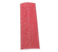 Vaguelly Copertura per Microfono Wireless Rosso Strass, Manica per Microfoni Portatili, Protezione Extra e Design Glamour per Performance in Palco e Canto