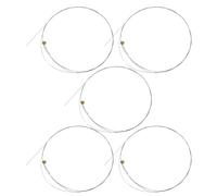 Vaguelly Corde per chitarra 5 pezzi: corde in acciaio per chitarre acustiche ed elettriche, singola B-2a per una qualità del suono ottimale su palcoscenici e performance in studio
