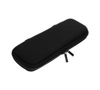 Vaguelly custodia per ferro arricciacapelli viaggio Compatto di grandi dimensioni totalizzatore riccio borsa organizer per bigodini portaoggetti per arricciacapelli eva Black