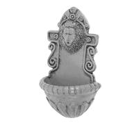 Vaguelly Decorazione Mini Lion Head Adornamento Realistico per e Miniature Accessori per Scene da Piscina Decorazione Murale Unica e Ufficio