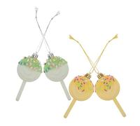 Vaguelly Decorazione Natalizia Con Lecca-lecca Ciondolo Bastoncini Di Zucchero Natalizi Bomboniera Decorazioni Per Le Feste