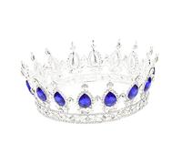 Vaguelly Diadema Nuziale Rotondo Nozze Fascia Per Damigella D'onore Donne Principesse Accessori Per Da Sposa Per Le Spose Accessorio Per Per Le Donne Damigelle Lega