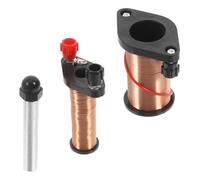 Vaguelly Equipaggiamento per Esperimenti di Elettromagnetismo con Bobina di Induzione in Rame e Plastico, Adatto a Lezioni Pratiche di Fisica e Attività Studentesche