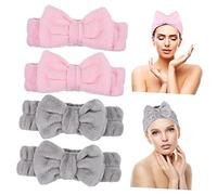 Vaguelly Fascia per Lavaggio del Set 4 Fasce Spa Fasce Elastiche per e Sport Adatte a Tutti i Tipi