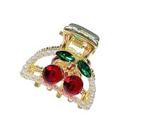 Vaguelly Fermagli Per Ciliegie e Piccole Mollette Per Chioma Donna, Accessori Chioma Perle e Strass, Fermagli Leggeri in Lega Per Ragazze, Decorazioni Per Acconciature Quotidiane, Confezione Da