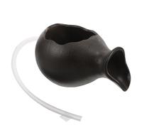 Vaguelly Filtro ceramico Arredamento del Paesaggio Fontana Esterna Decorazioni Stagno adornare Vaso a Cascata da Giardino Arredamento per la casa Vaso Fontana Ceramica Black