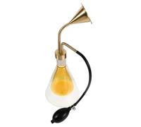 Vaguelly Flacone Aromaterapia Vetro Doppio con Pompa Manuale Tester Olio Essenziale e Aroma Caffè Bottiglia Portatile per Campionatura Fragranze Spa e Casa