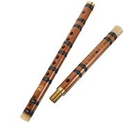 Vaguelly Flauto Di Bambù Professionale Per Principianti e Adulti Strumento Musicale Portatile Stile Antico Superficie Liscia e Design Elegante Ottima Qualità Sonora Per Musicisti