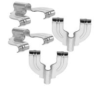 Vaguelly Gancio Artiglio per Grancassa 4 Pezzi, Accessori per Batteria Portatile in Materiale Robusto, Ricambi Compatibili per Strumenti a Percussione, per Sostituzioni Rapide e Uso Versatile