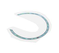 Vaguelly Guitar Circle Decal Adesivo Per Inlay Sticker Per Chitarra Acustica e Ukulele Design Decorativo Autoadesivo Blu Facile Da Applicare e Rimuovere Senza Danni