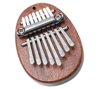 Vaguelly Kalimba Mini Pianoforte Dita Portatile in Legno Tasti Precisi e Multifunzionali, Forma Elegante e Peso Leggero per Giocattolo per Ragazzo Ragazza e Principianti