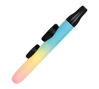 Vaguelly Kazoo Professionale Portatile Con Membrana Multifunzione Strumento Musicale Facile Da Suonare Per Chitarra e Ukulele Adatto Per Tutte Le Età Design Gradiente Tri