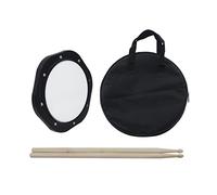 Vaguelly Kit Di Batteria Portatile Pratico E Maneggevole Con Pad Da 10 Pollici Per Ragazzi E Ragazze Facile Da Usare Materiale Abs Per Esercitarsi A Casa