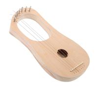 Vaguelly Kit Fai Da Te Per Arpa Legno Corde Strumento Musicale Incompleto Con Chiave Accordatura e Accessori Per Adulti e Ragazza Che Vogliono