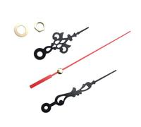 Vaguelly Kit Meccanismo Orologio Silenzioso 5 Pezzi Lancette in Metallo Facile da Installare per Riparazione Fai da Te e Sostituzione Precisa
