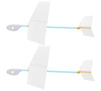 Vaguelly Kit per aeroplani Stem da 2 pezzi: di aereo fai da te per volare all'aperto e da esporre in casa - giocattolo per sviluppare il pensiero spaziale e la creatività